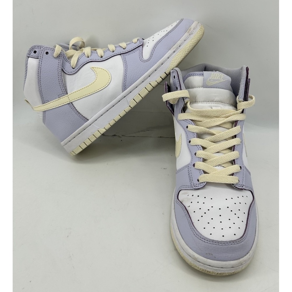 Nike Dunk High Coconut Milk Oxygen Purple‎ Sneakers FN3504-100 Women's Size 7